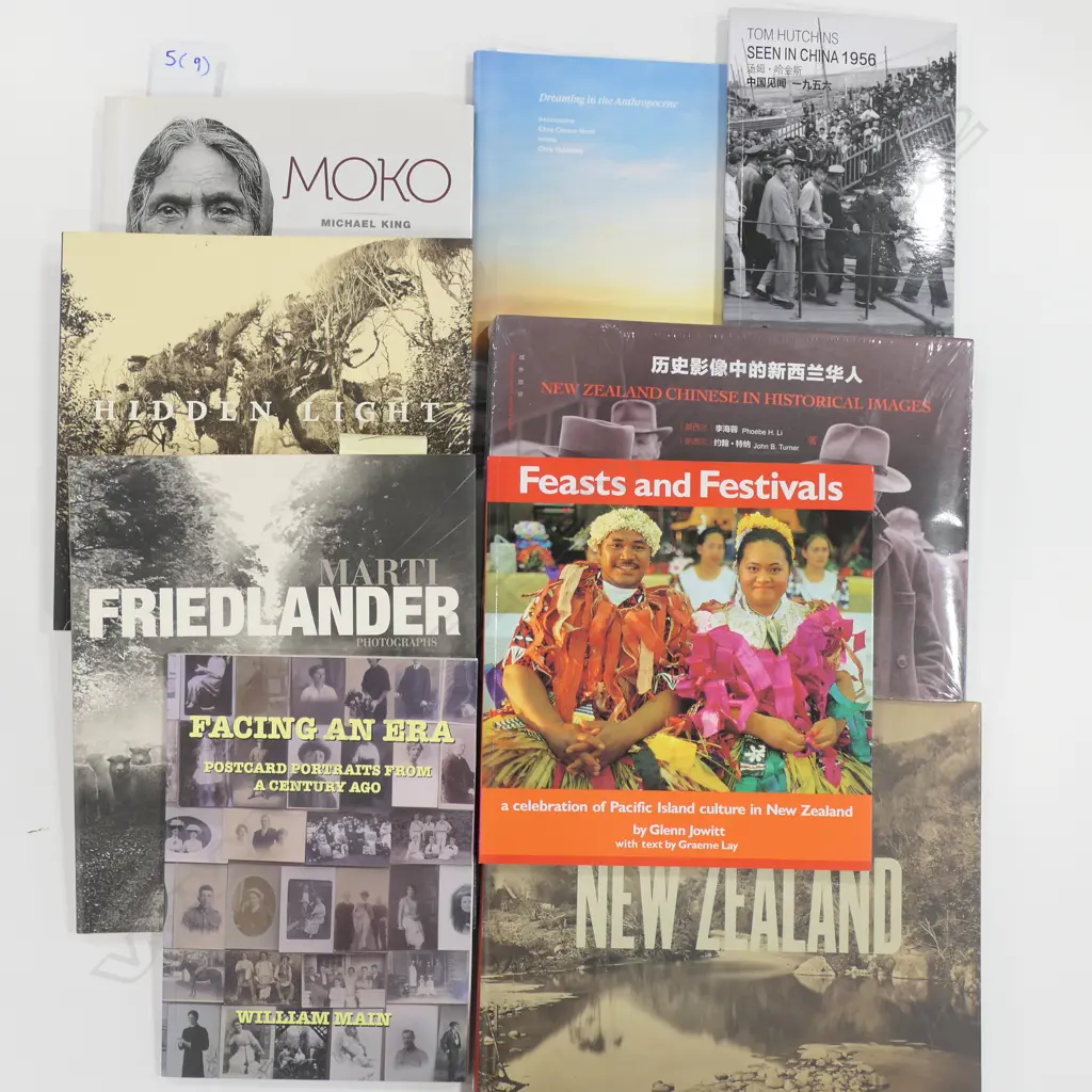 NINE NZ PHOTOGRAPHY BOOKS: INCL.FRIEDLANDER Image 1++